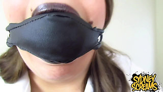 Gagged Nurse Sydney Begs - HD Wmv