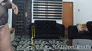 Fat Ass Ebony Bbw naked home cleaning - Mara Exotic