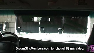 Ideal belle's risky public nudity video