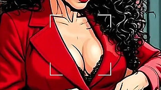 Casting for a 40-year-old Sexy Slut. Cartoon. MILF Black Stockings