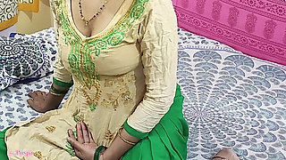 Maid Was Cleaning Her Boss Room Just Then Tear Her Salwar on Bed for Pussy Appeared Through Salwar Boss Fucked Hard