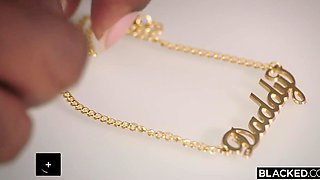 Sexy Busty Blonde Kendra Worships Mandingo's BBC, Sucking It With Greed & Letting It Smash Her Slit