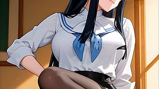 Anime joi, internal ejaculation, sex joi
