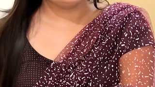 Beautiful Aishu Fingering Alone Then Her Stepbrother Came in Caught Her and Punished Her with His Big Desi Dick