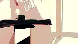 Anime MILF's Golden Shower Reign