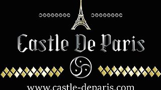 Amorous lassie's red hair clip