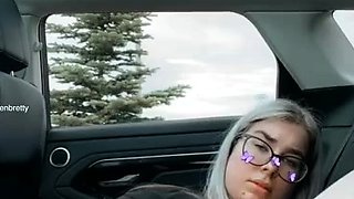 Jen Brett Nude Onlyfans Masturbating in car Porn Video