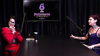 ANNIE CLEMENTINE'S BEST MOMENTS ON PRELIMINARY PODCAST WITH BIA HOT - PART 1 (WATCH ON: SHEER/RED)