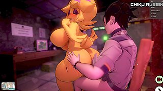 Big booty, monster girl, female domination