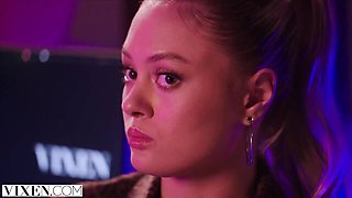 Mick Blue and Amber Moore's blonde trailer by Vixen