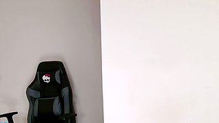 Stacked brunette goes solo toys and masturbation