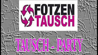 Neighbor Meetup Foursome - Horny German Neighbors Swap & Fuck Raw with Blowjobs & Fingering