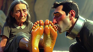 Man Devoted to Old Womens Feet in Asylum