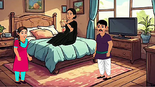 Cheating housewife with her bestfriend and her husband