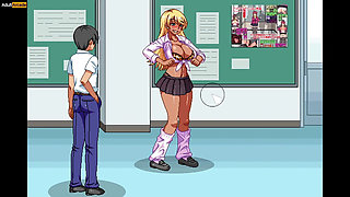 Teacher Flashing Her Boobs to Students in College - Miss Kyoko Wants to Get Done