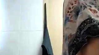 Big boobs milf masturbates with her dildo