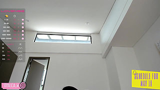 A Pretty Latina with an Innocent Face Applies Lotion to Her Saggy Buttocks and Tries to Seduce You with Her Bare Ass.