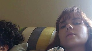 Milf brunette masturbating with toy ass