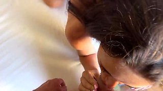 Kate Rich Amateur Doggystyle Creampie - Petite Brunette Fucks Stranger For Money