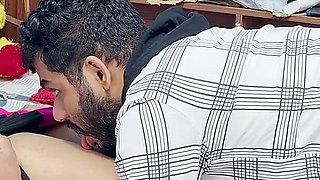 Malayali Boss Girl Feet Massage by Boy Staff