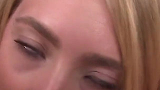 AJ Applegate POV cum swallow blowjob