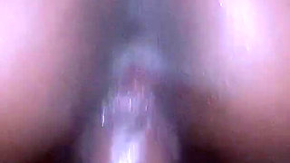 Reverse Cowgirl Sliding Hot Juicy Pussy on BBC Cock