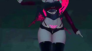Succubus Halloween dance in VrChat