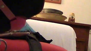 Laura tied up and ball gagged, then mouth fucked and pussy fucked
