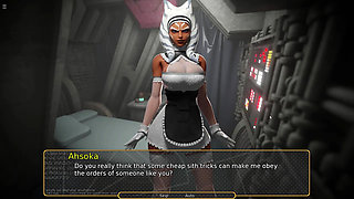 Ahsoka XXX - Ahsoka Tano from Star Wars Playing with our cock