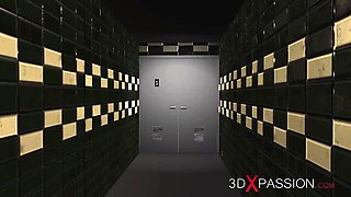 Big tits trailer with tender lass from 3DXPassion