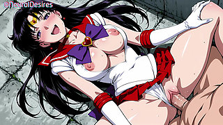 Sailor Mars' Fire Kiss of Desire (parody) - Ai-generated