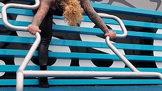 Amateur wild chick solo masturbation