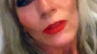 Big Boobed Blonde Masturbates With A Dildo In The Bathroom