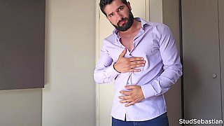 Solo Verbal Alpha Jerking off and Cumming