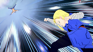 Kame Roshi Offers Help to Android 18 in Exchange for a Favor - Dragon Ball Zex Series