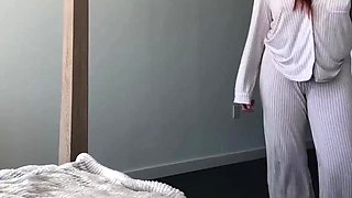 Bitchy Russian Amateur Slut Sucks Cock in Hotel Room - Best