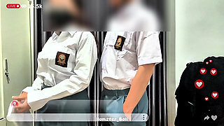 Rewind Livestream of Malay Students Trying Out Their New Uniforms 18+ on Instagram