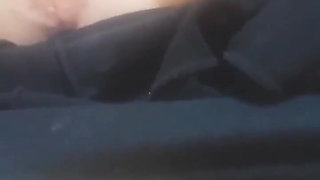 Horny Stepmom Closes in the Bathroom to Masturbate Before Going to the Gym