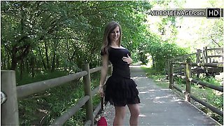 18 Year Lucie Does Her First Porn Casting