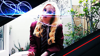 College Girl Gets Fucked and Swallows Cum