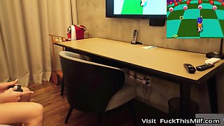 Delightful teen with nice boobies heart-stopping sex video