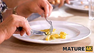 Mature4k. man bonks the voluptuous mature honey in front of her hubby