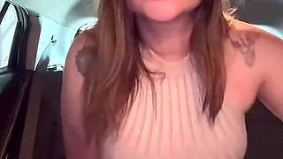 Beautiful Blonde Girl with a Big Ass Has Sex in a Stranger's Car - Kloe the Wonder