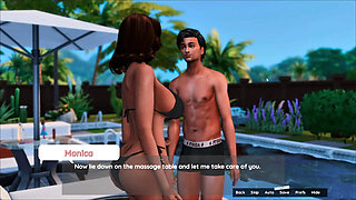 Indian Cheating Milf Having Fun With Stepdaughter Bf On Swimmingpool