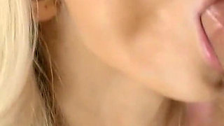 Blonde Cookie Girl MILF Drains Her First Date Dry