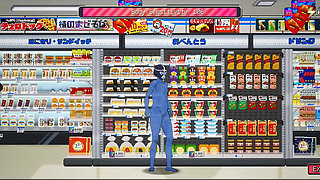 Young Big Breasted Woman Store Clerk All Morning Sex Scenes - Hentai Pixel Game