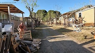 Bekycarril Nudist Lifestyle - Amateur Couple Outdoor Nude Walking & Kitchen Moments