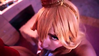 Princess Peach BlondeAdobo Gets Her Pink Pussy Pounded