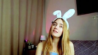 Cute Blonde Teen Solo Orgasm