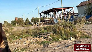 A Thrilling Game of Strip Hand Slap Ends with a Wet Blowjob